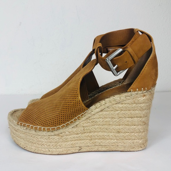 MARC FISHER Annie Platform Espadrille Wedge Sandal - Picture 4 of 8